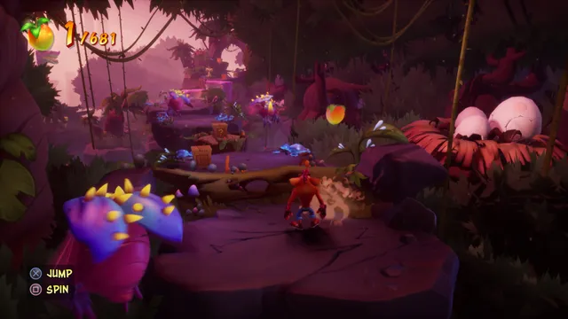 gameplay de crash 4
